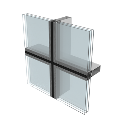 P50S SG facade (Structural Glazing System)