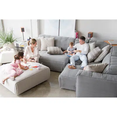 รูปภาพสำหรับ Soft Adjustable Depth Sofa