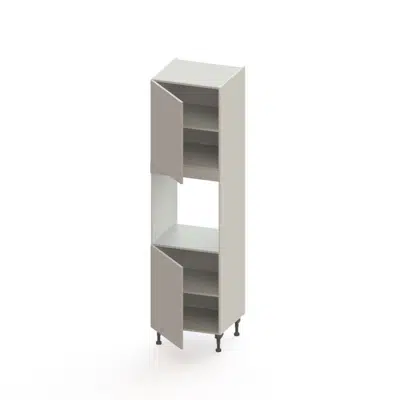 Image for High cabinet UKK6U, painted white door