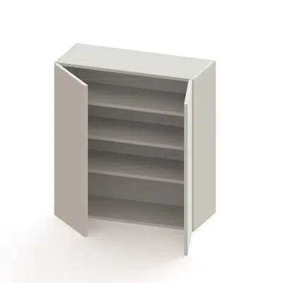 изображение для Wall cabinet USK8H painted white door
