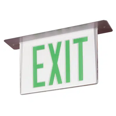 Image pour 45V Series Edge-Lit LED Exit Sign