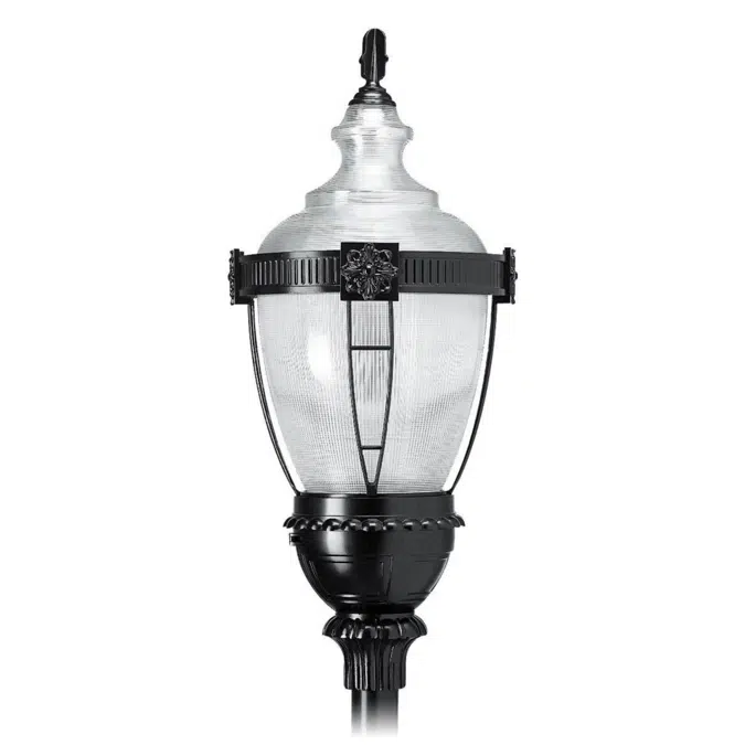 Refractive Globe Post Top with LumiLock LED GX5 (RL32/RL52)