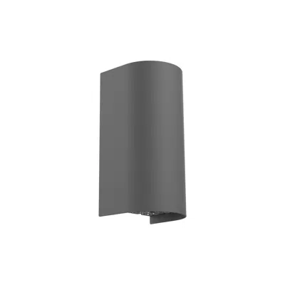 Image for GeoForm cylinder medium LED wall sconce GCM