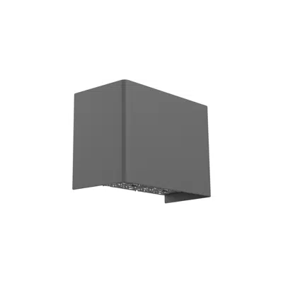 Image for GeoForm block medium LED wall sconce GBM