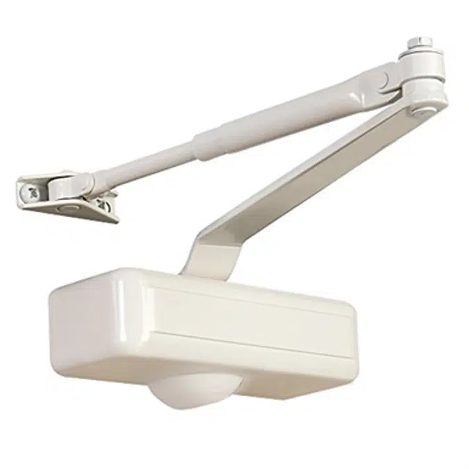 Tell Manufacturing DC100081 Door Closer fits doors up to 30" wide, weighing up to 65 Lbs