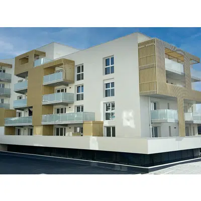 Image for Klair - garde-corps vitré axé | pose sur dalle 