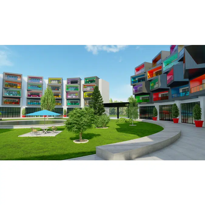 Klair - garde-corps vitré axé | pose tableau 