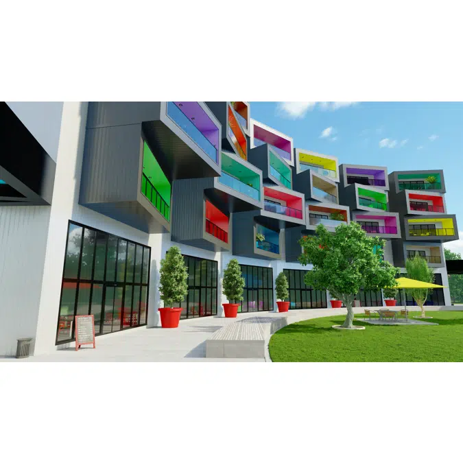 Klair - garde-corps vitré axé | pose tableau 