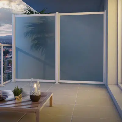 obraz dla Bravig - séparatif de balcon | cadre en aluminium