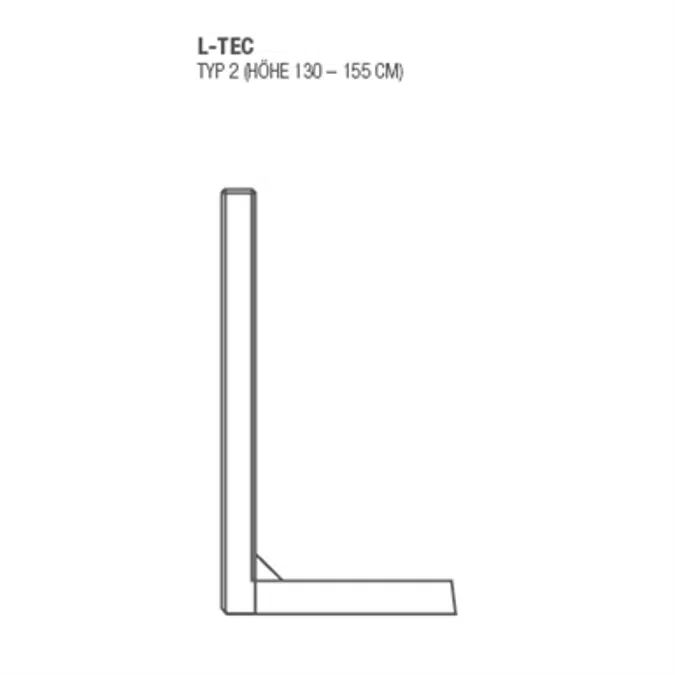 L-Tec - length 99 cm - surface Prägo