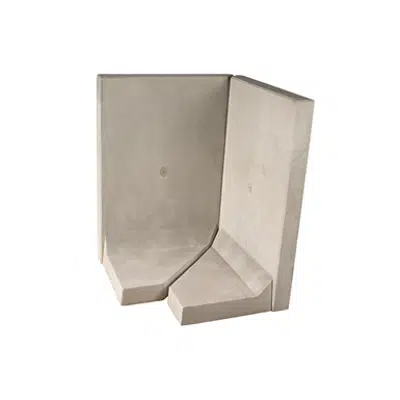 afbeelding voor L-Tec System corner 90° - length 99 cm - surface Prägo