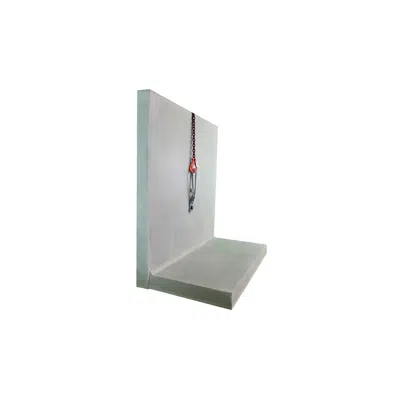 Image for L-Tec 80 - Baulänge 99 cm - Oberfläche Sichtbeton