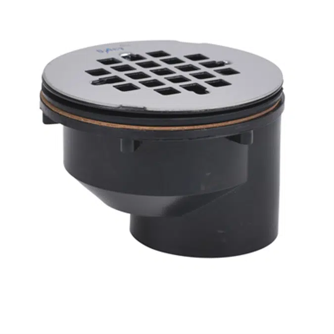 Oatey 103 Series Offset Shower Drain with Receptor Base