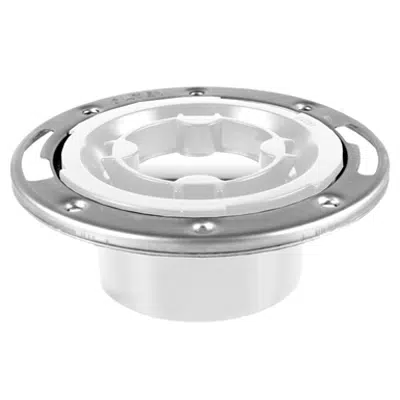 Image for Oatey Easy Tap Closet Flange, ABS w/SS ring 3" or 4"