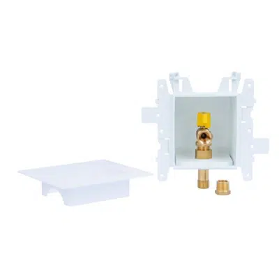 画像 Oatey® Moda® Fire-Rated, Gas Supply Box, 1/2" NPT Valve