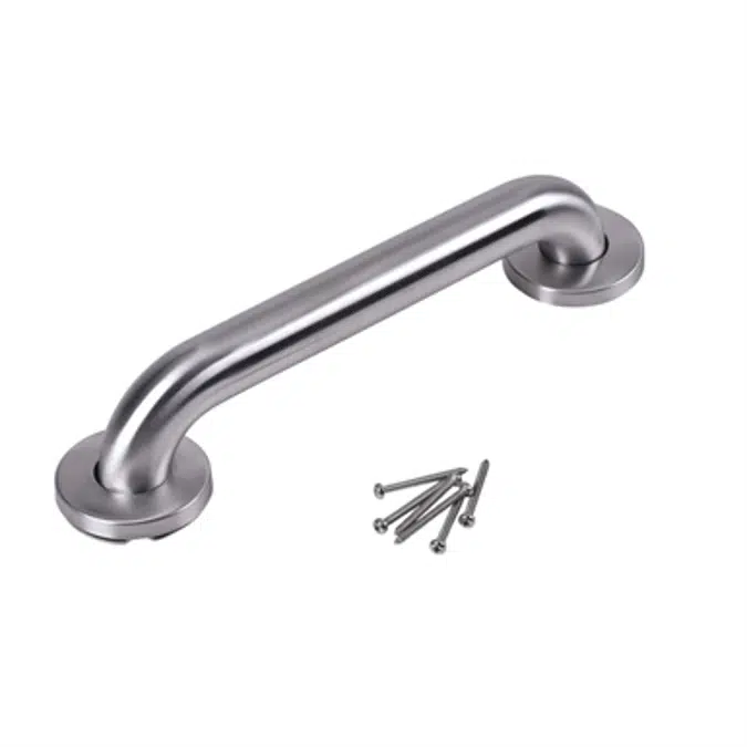 Grab Bars with Concealed Flanges, Satin Finish