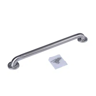 Image pour Dearborn Grab Bars with Concealed Flanges Peened Finish