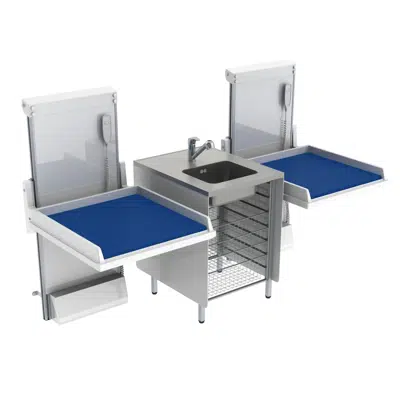 Image for Changing table 334 - Combination 2, washing bench center, 232x80 cm