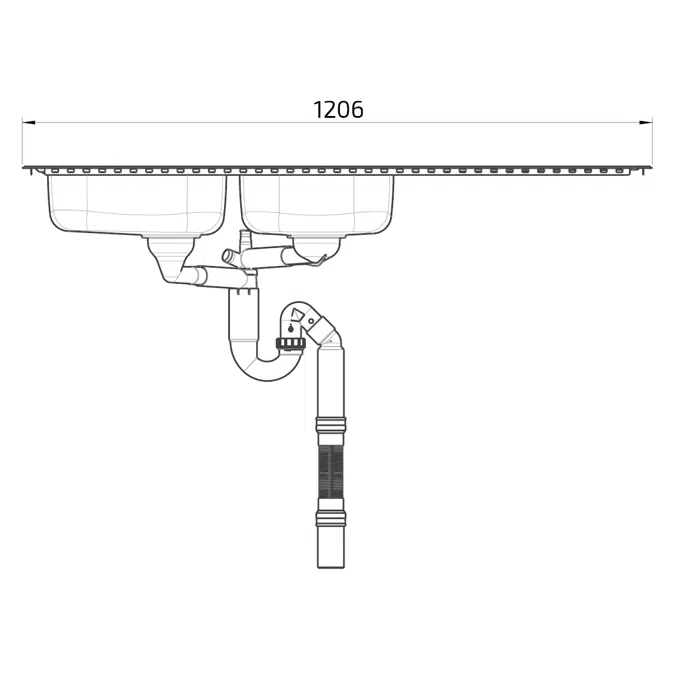 Insatsbänk ES35 - 120,6 cm