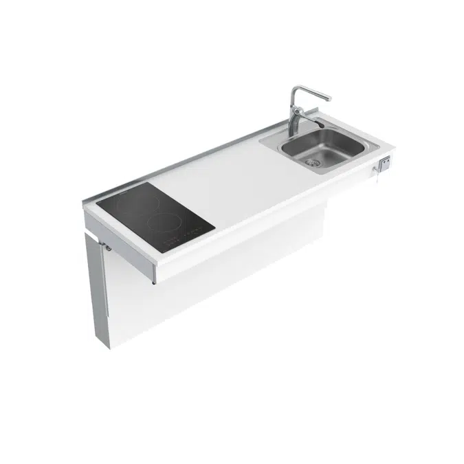 Wall Mounted Motorised Mini kitchen module 6300-ES11S2