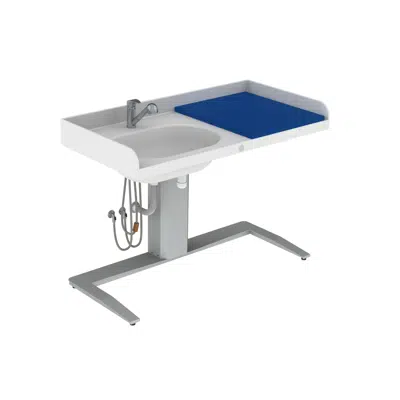 afbeelding voor CARE 343 - Bathtub left, incl. mixer tap 140x70 cm