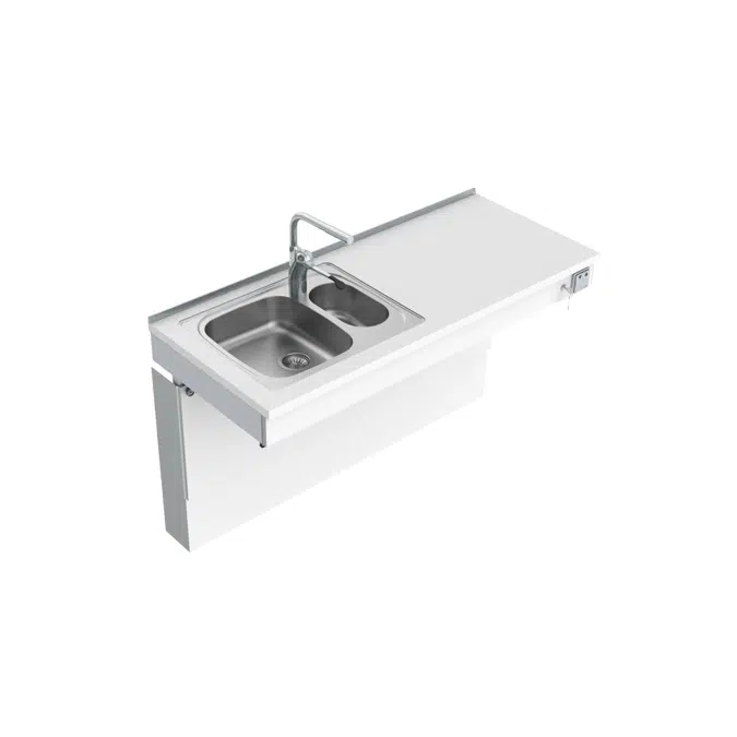 Wall Mounted Motorised Sink Module 6300-ES20