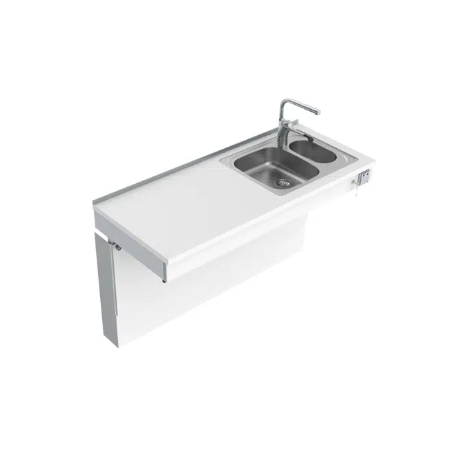 Wall Mounted Motorised Sink Module 6300-ES20