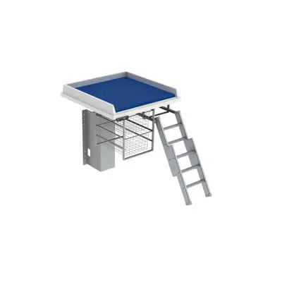 Image for Changing table 335 - Ladder right, 80x80 cm