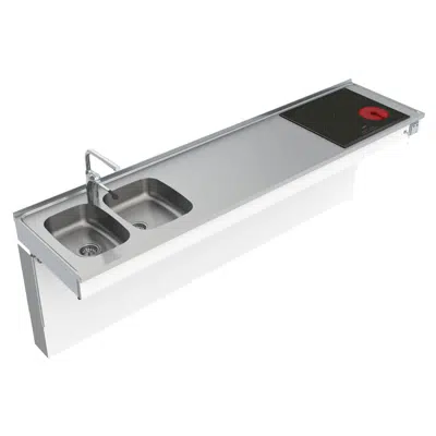 Wall Mounted Motorised Combi kitchen module 6300-ESHS4 için görüntü