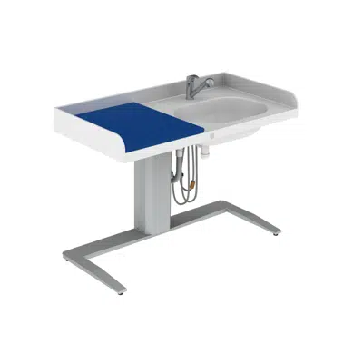 billede til CARE 343 - Bathtub right, incl. mixer tap 140x70 cm