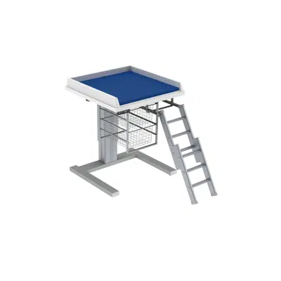 Image for Changing table 333 - Ladder right, 80x80 cm
