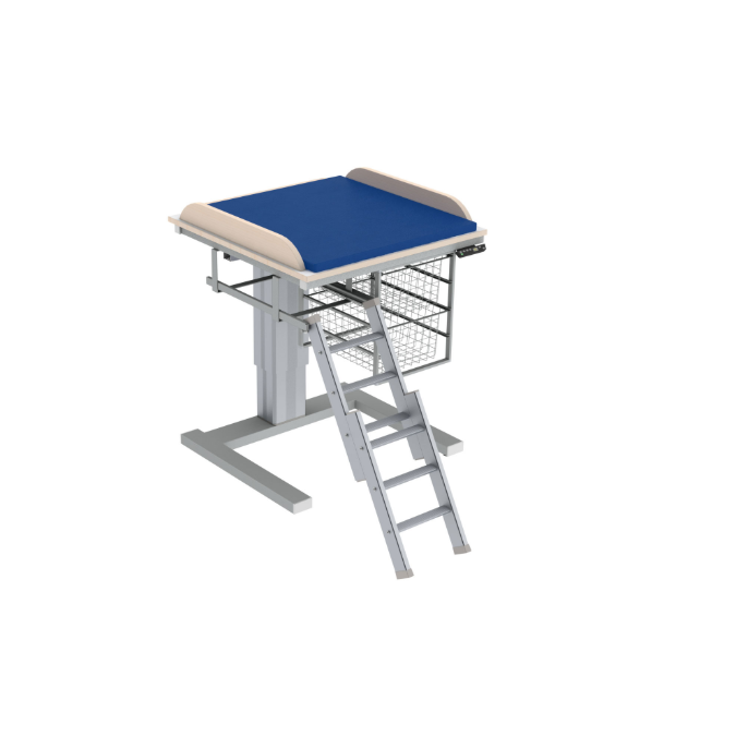 BIM objects - Free download! Changing table 332 - Ladder left, 80x80 cm ...