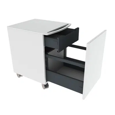 Immagine per Mini cabinet on wheels