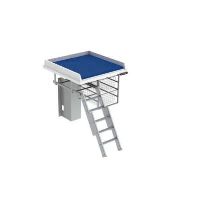 Image for Changing table 335 - Ladder left, 80x80 cm