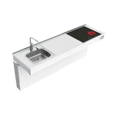 afbeelding voor Wall Mounted Motorised Combi kitchen module 6300-ES11S4