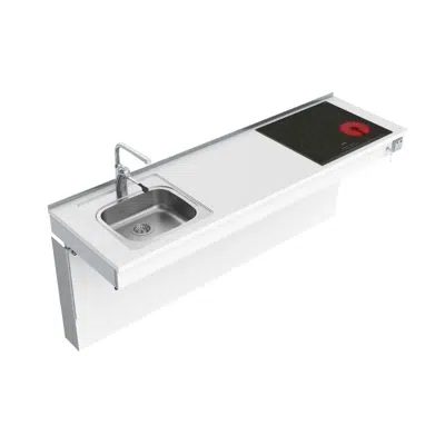 Image for Wall Mounted Motorised Combi kitchen module 6300-ES11S4