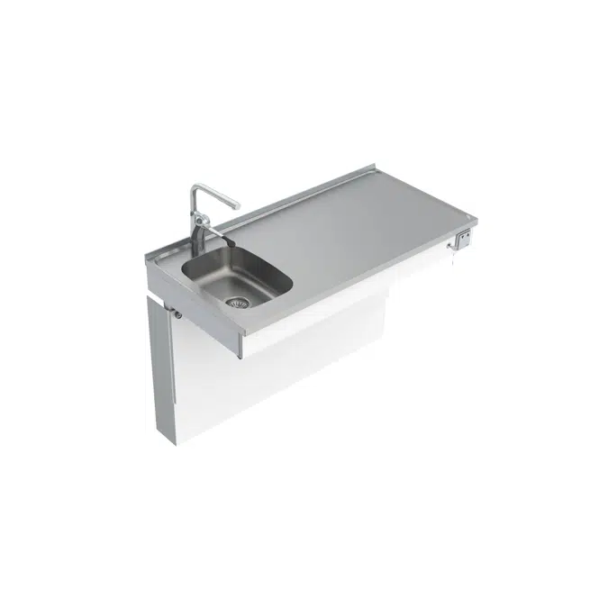 Wall Mounted Motorised Sink Module Mini 6300-ESF