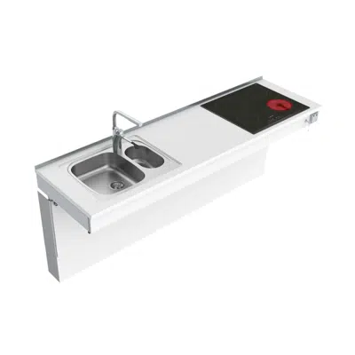 bilde for Wall Mounted Motorised Combi kitchen module 6300-ES20S4