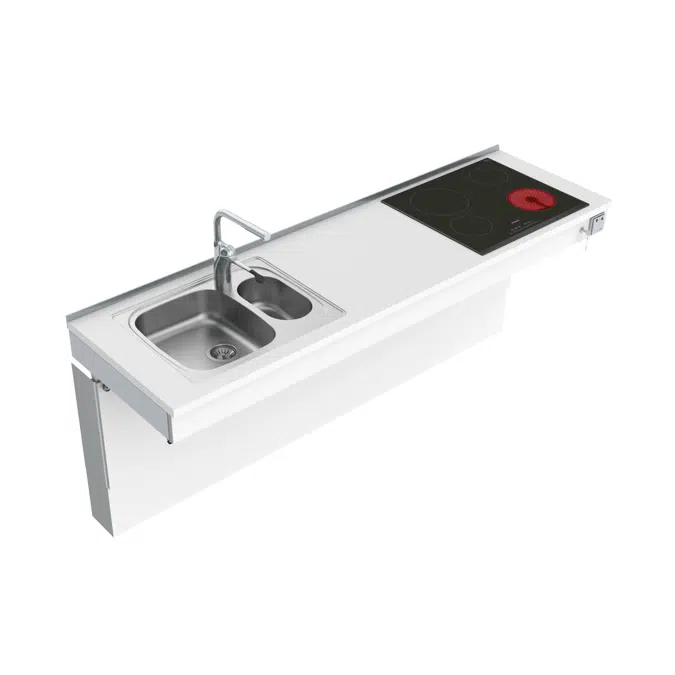 Wall Mounted Motorised Combi kitchen module 6300-ES20S4