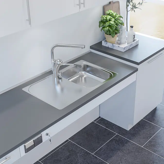 Inset Kitchen Sink ES15 - 76.6 cm