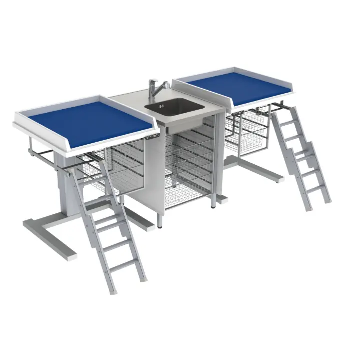 BIM objects - Free download! Changing table 333 - Combination 2 ...