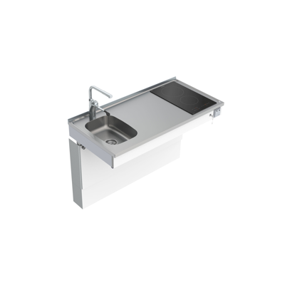 Image for Wall Mounted Motorised Mini kitchen module 6300-ESFS
