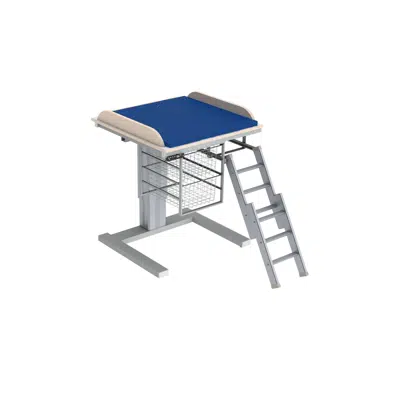 obraz dla Changing table 332 - Ladder right, 80x80 cm