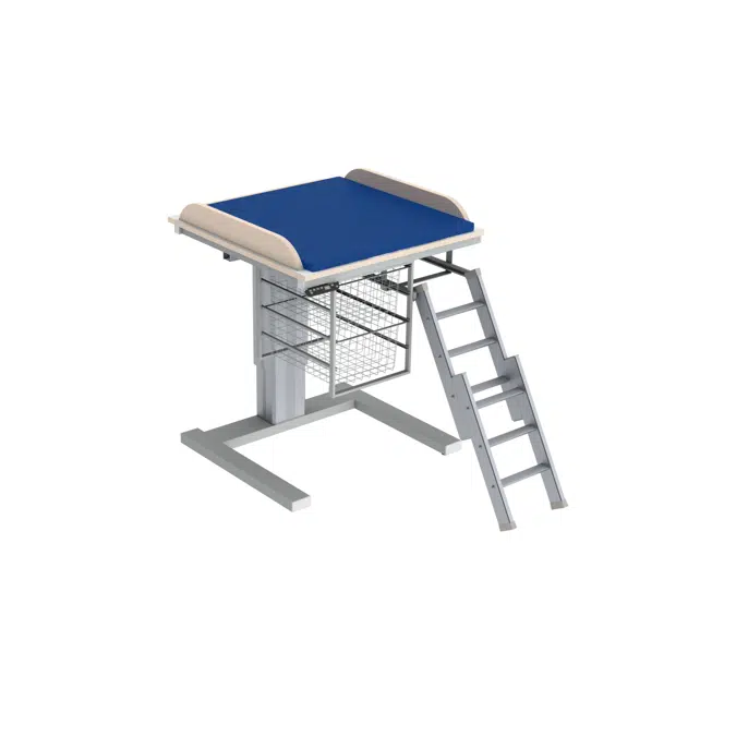 Changing table 332 - Ladder right, 80x80 cm