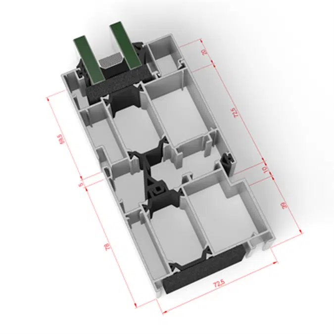 STRUGAL S72RPC Door (One-Leaf)