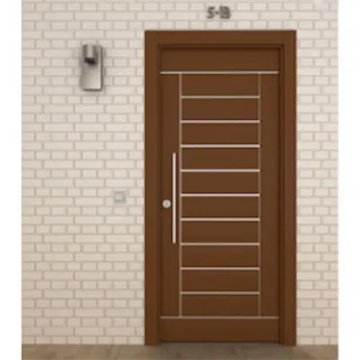 STRUGAL 500 D2 Exterior Door (Staved Collection) 이미지