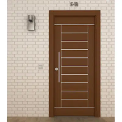 изображение для STRUGAL 500 D2 Exterior Door (Staved Collection)