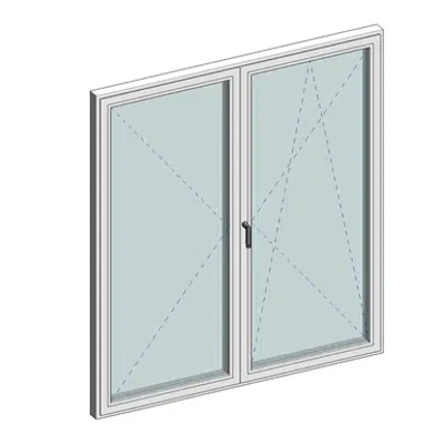 Image for STRUGAL S74RP OPTIMA Window (Two-Leaf)