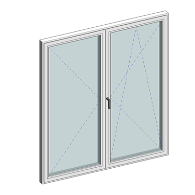 Image pour STRUGAL S74RP Window (Two-Leaf)