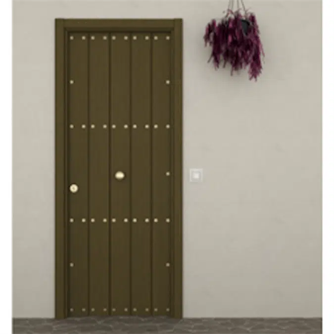 STRUGAL 500 D1 Exterior Door (Staved Collection)
